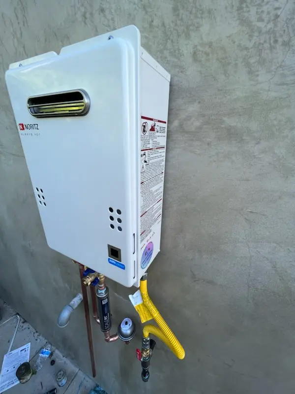 Tankless water heater installation for Murrieta homes